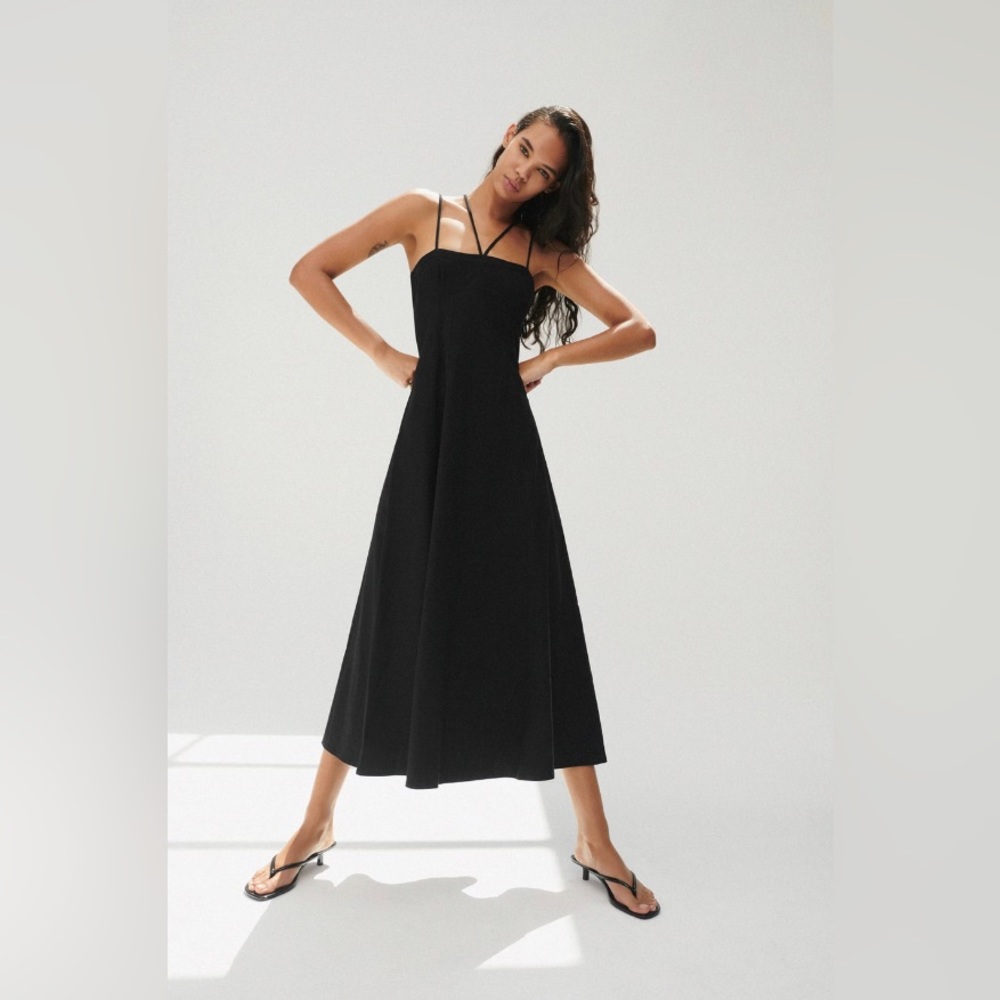 Zara Linen Blend Dress